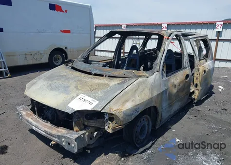 2002 Ford Windstar Lx from USA, damaged, VIN 2FMZA55412BA50495